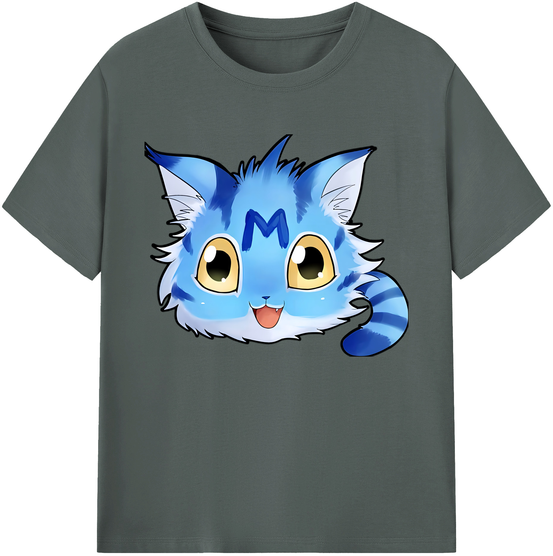 （画像用） Digimon デジタルモンスター/デジモン 綿100％ メンズ半袖Tシャツ｜肌触りやわらか＆通気性